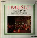 LP - Telemann - Suite & Concertos Für Flöte, Viola Und 3 Violinen