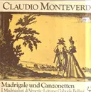LP - I Madrigalisti di Venezia, Gabriele Bellini - Monteverdi - Madrigale und Canzonetten - Gatefold