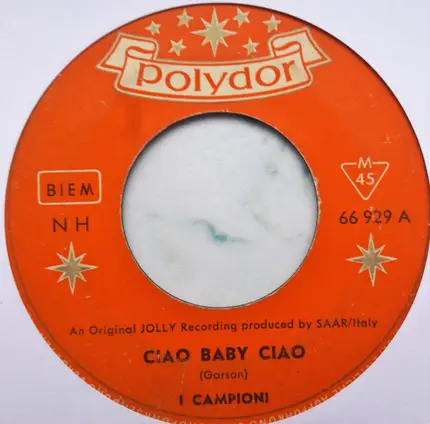 I Campioni - Ciao Baby Ciao