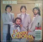 7inch Vinyl Single - I Santo California - Maledetto Cuore / Per Te