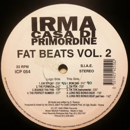 Ice One - Fat Beats Vol. 2