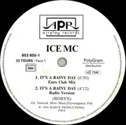 12inch Vinyl Single - Ice MC - It's A Rainy Day