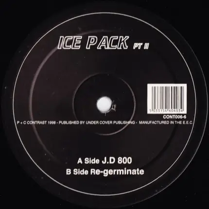 Ice Pack - J.D 800 / Re-germinate