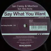 12inch Vinyl Single - Ian Carey & Mochico feat. Miss Bunty - Say What You Want