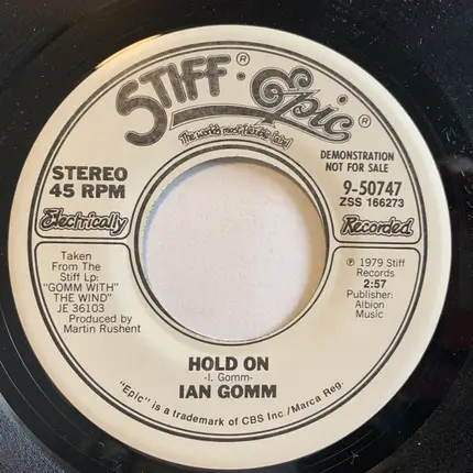 Ian Gomm - Hold On