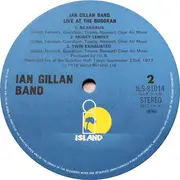 LP - Ian Gillan Band - Live At The Budokan - Incl. OBI + insert