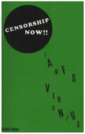 Ian F. Svenonius - Censorship Now!!