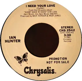 Ian Hunter - I Need Your Love