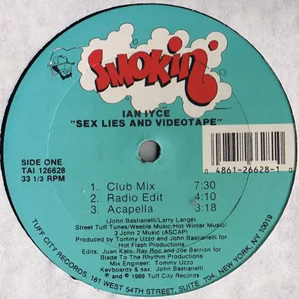 Ian Iyce - Sex Lies And Videotape