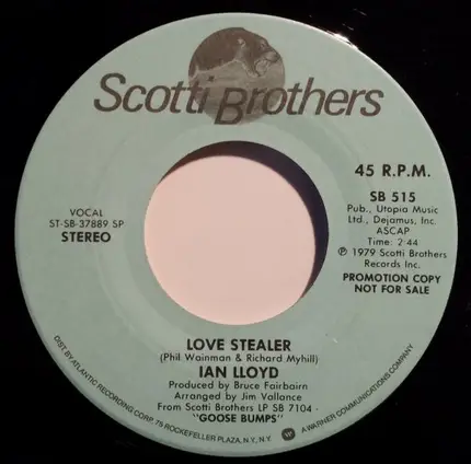 Ian Lloyd - Love Stealer