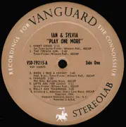LP - Ian & Sylvia - Play One More