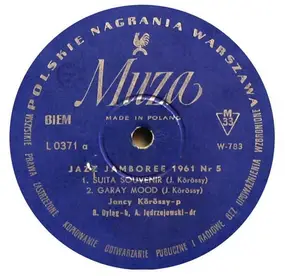 Iancsy Körössy - Jazz Jamboree 1961 nr 5