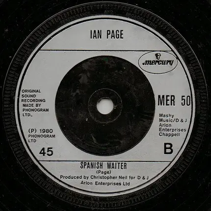 Ian Page - Dogs In The Yard