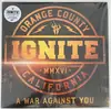 LP - Ignite - A War Against You - Gold Marbled Vinyl, Insert