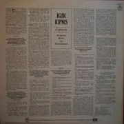 LP - Igor Kipnis - Capriccio - Program Music For Harpsichord