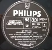 LP - Stravinsky - Sinfonía De Los Salmos / Petrushka