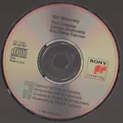 CD - Stravinsky - Concerto For Piano & Wind Instruments / Capriccio For Piano & Orchestra / Movements For Piano & Orchestra / Symphonies Of Wind Instruments
