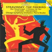 CD - Stravinsky - The Firebird • 4 Etudes • Fireworks