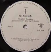 LP - Stravinsky / Mozart - Chant Du Rossignol / Haffner-Sinfonie KV 385