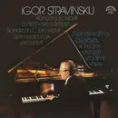 LP - Igor Stravinsky , Zdeněk Kožina , Dvořák Chamber Orchestra , Vladimír Válek - Koncert Pro Klavír A Dechové Nástroje / Sonata In C Pro Klavír / Serenada In A Pro Klavír