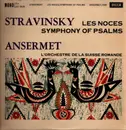 LP - Igor Stravinsky , Ernest Ansermet , L'Orchestre De La Suisse Romande - Les Noces / Symphony Of Psalms - Mono, Orange Labels
