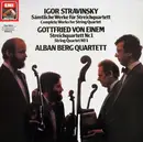 LP - Igor Stravinsky - Sämtliche Werke Für Streichquartett / Streichquartett Nr.1 - Gatefold