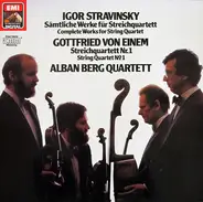 Igor Stravinsky - Sämtliche Werke Für Streichquartett / Streichquartett Nr.1