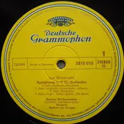 LP - Stravinsky - Symphonie In C / Concerto In D / Circus Polka