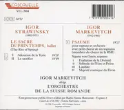 CD - Stravinsky - Le  Sacre Du Printemps / Psaume