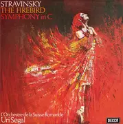 LP - Igor Stravinsky , L'Orchestre De La Suisse Romande , Uri Segal - The Firebird / Symphony In C