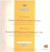 Stravinsky / Ravel - Capriccio für Klavier und Orchester / Konzert für Klavier und Orchester