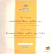 Stravinsky / Ravel - Capriccio für Klavier und Orchester / Konzert für Klavier und Orchester