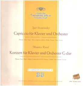 Igor Stravinsky - Capriccio für Klavier und Orchester / Konzert für Klavier und Orchester