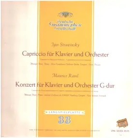 Igor Stravinsky - Capriccio für Klavier und Orchester / Konzert für Klavier und Orchester