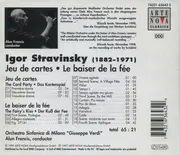 CD - Stravinsky - Jeu De Cartes / Le Baiser De La Fée