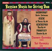 CD - Stravinsky / Glière / Tcherepnin / Prokofiev - Russian Music For String Duo