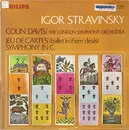 LP - Stravinsky - Jeu De Cartes (Ballet In Three Deals) / Symphony In C