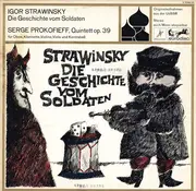 LP - Igor Stravinsky / Sergei Prokofiev - Die Geschichte Vom Soldaten / Quintett Op. 39
