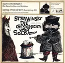 LP - Igor Stravinsky / Sergei Prokofiev - Die Geschichte Vom Soldaten / Quintett Op. 39