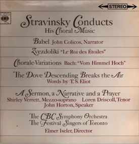 Igor Stravinsky - Stravinsky Conducts His Choral Music