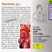 Stravinsky - Petruschka / Apollon Musagète / Zirkuspolka