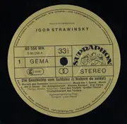 LP - Stravinsky - Die Geschichte vom Soldaten (L´histoire du soldat)