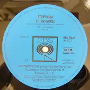 LP - Stravinsky - Stravinsky Conducts Stravinsky: Le Rossignol (The Nightingale) - An Opera In Three Acts