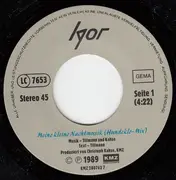 7inch Vinyl Single - Igor Tillmann - Meine Kleine Nachtmusik (Hundeklo-Mix)