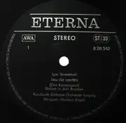 LP - Stravinsky - Jeu De Cartes  / Suiten Nr.1 Und Nr.2 / Concerto In Es (Dumbarton Oaks)