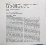 Double LP - Igor Stravinsky - Ansermet Rehearses And Conducts The Firebird