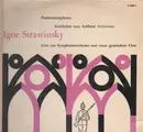 LP - Igor Strawinsky - Psalmsymphonie - Geschichte vom Soldaten (Orchestersuite)