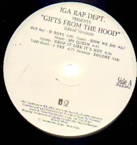 Iga rap dept. - Gifts from the hood, edited versions