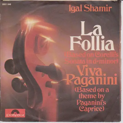Igal Shamir - La Folia / Viva Paganini