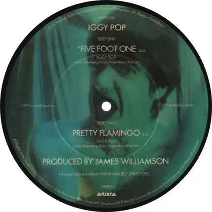 Iggy Pop - Five Foot One / Pretty Flamingo